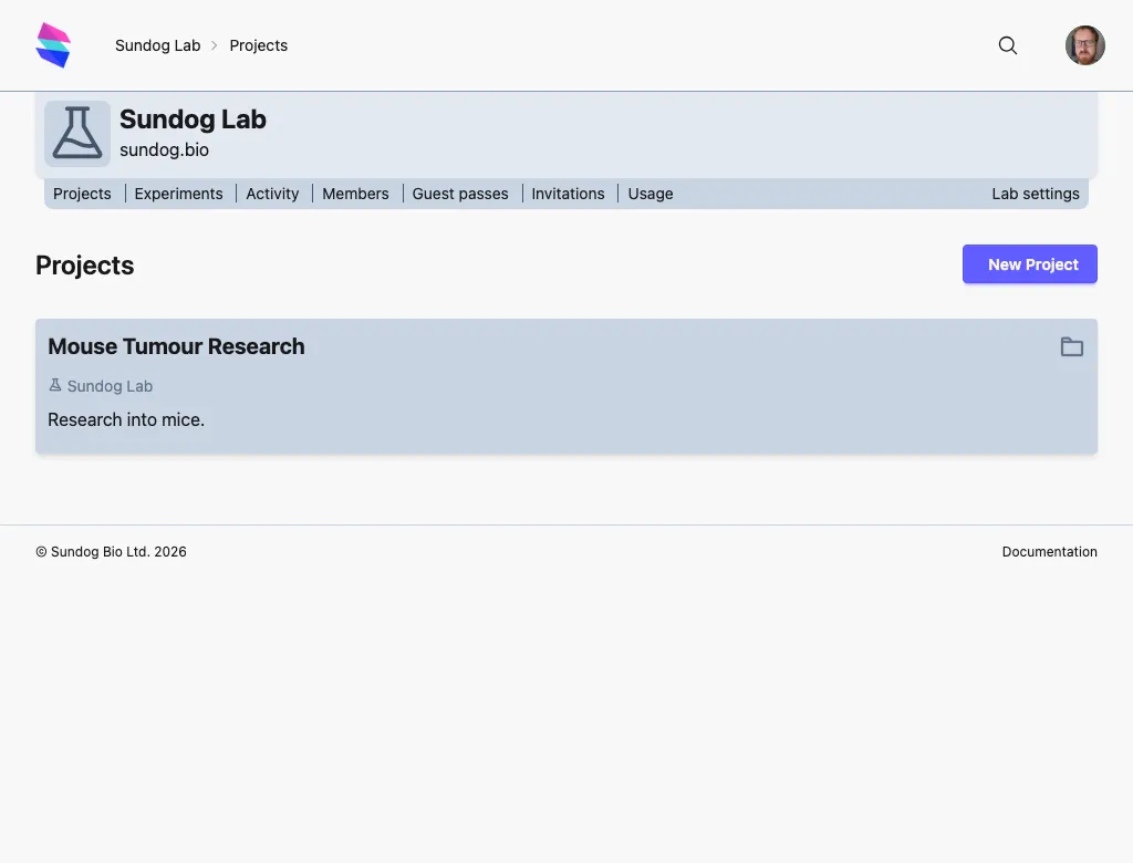 Project list