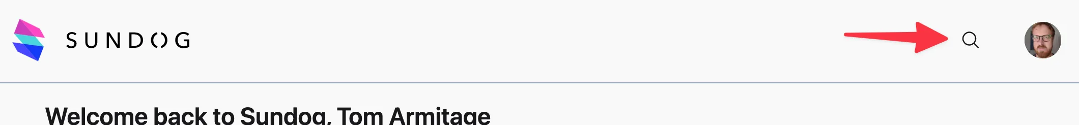 The Quicksearch button